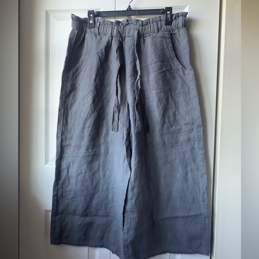 Cloth & Stone Gray Wide Leg Pants Size M
